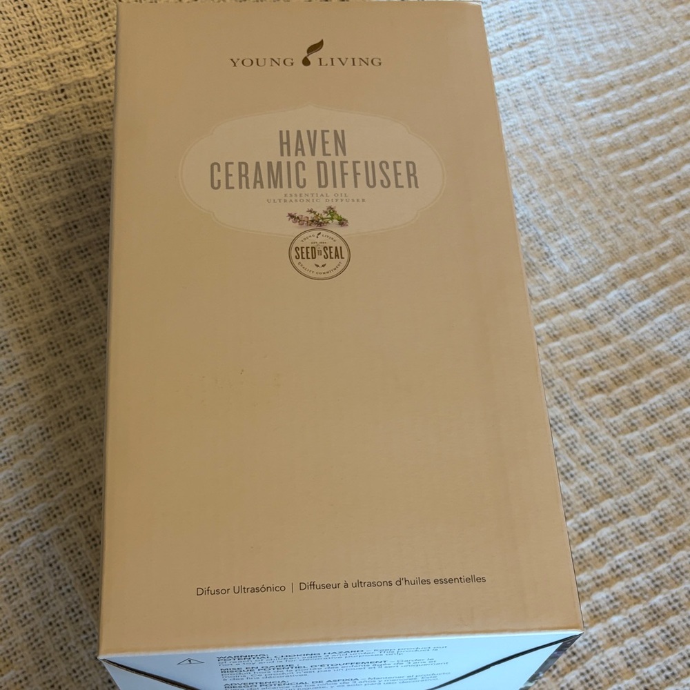 Young Living Haven Ceramic Diffuser NIB SEALED